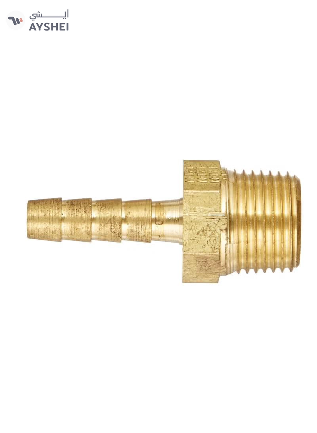 ABBASALI Brass Hose Nipple Jar 3/8''x 8MM-1-1