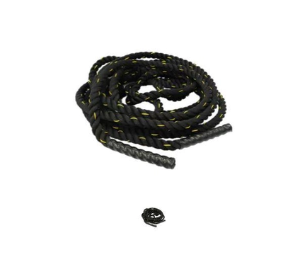 TA SPORT Battle Rope With Yellow Line Srp002 50Mmx15Mtr-0