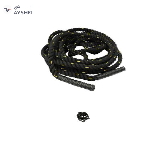 TA SPORT Battle Rope With Yellow Line Srp002 50Mmx15Mtr