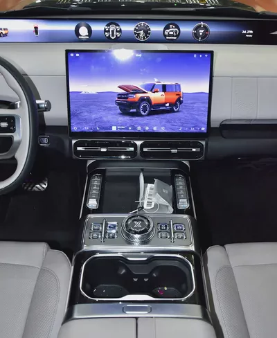 AED 3,570 EMi for 5Yrs | Jetour G700 Flagship / Ivory ( 2026 Model ) in Orange Color Color GCC Specs-16