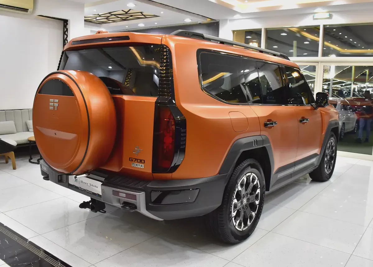 AED 3,570 EMi for 5Yrs | Jetour G700 Flagship / Ivory ( 2026 Model ) in Orange Color Color GCC Specs-5-5