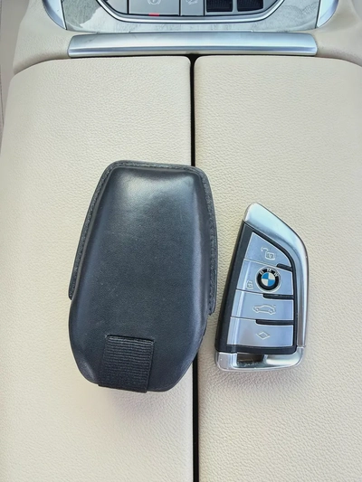 BMW X7 xdrive 50i  رمادي / بيج 2019 خليجي-11