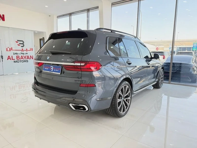 BMW X7 xdrive 50i  رمادي / بيج 2019 خليجي-2