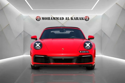 PORSCHE CARRERA 911 CABRIOLET -2022 - GCC - FULLY LOADED - ORIGINAL PAINT - AMAZING CONDITION-0