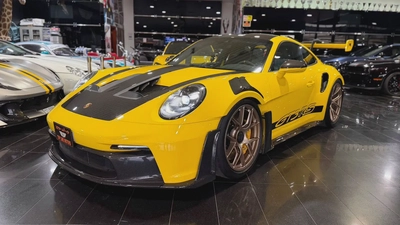 PORSCHE CARRERA /911 GT3 RS, GCC, AL NABODAH WARRANTY, FULL SERVICE HISTORY, FULL CARBON PACKAGE-0