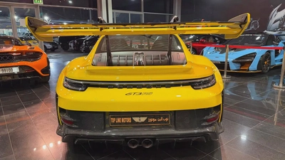 PORSCHE CARRERA /911 GT3 RS, GCC, AL NABODAH WARRANTY, FULL SERVICE HISTORY, FULL CARBON PACKAGE-12