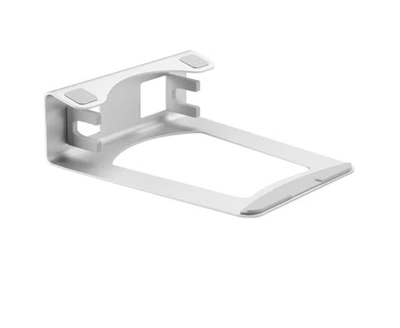 NAVODESK Aluminium Vertical Laptop Stand and Riser Silver-0