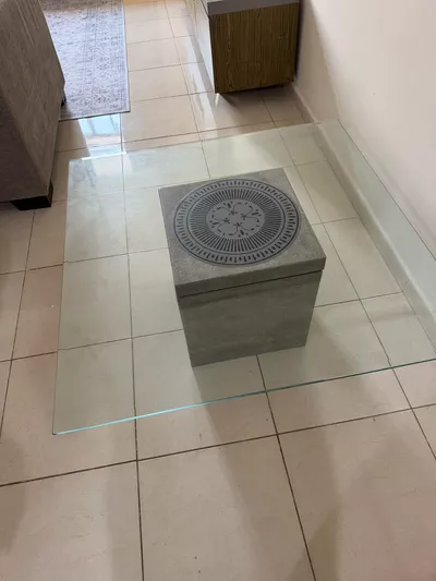 glass table heavy imported-2