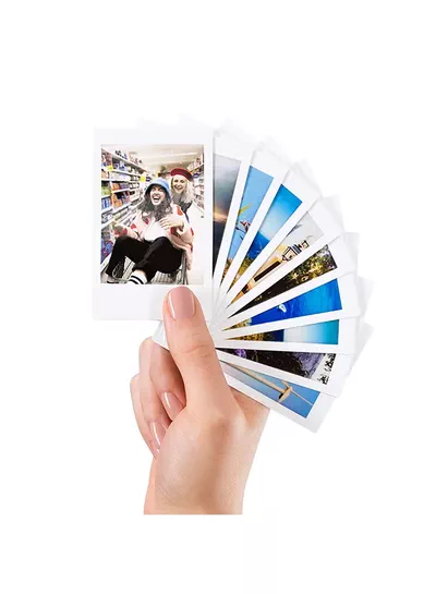 FUJIFILM Instax Mini Instant Film Pack Of 5 x 10 Sheets White-5