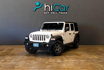 AED 2,490 P.M • 0% Downpayment • Jeep Wrangler Sport Unlimited • 1 Year Warranty-0