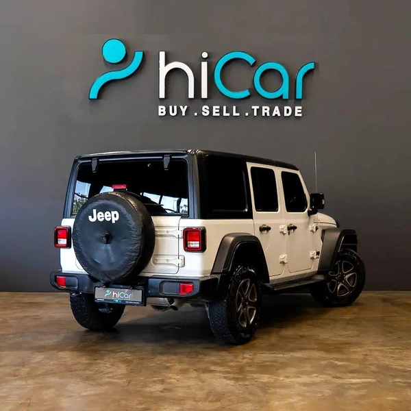AED 2,490 P.M • 0% Downpayment • Jeep Wrangler Sport Unlimited • 1 Year Warranty