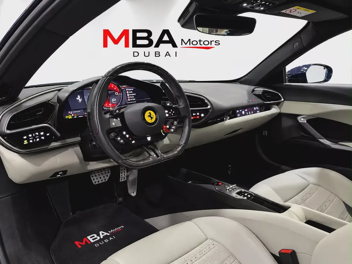 2023 Ferrari 296 GTB | GCC Specs | Under Warranty And Service-4-4