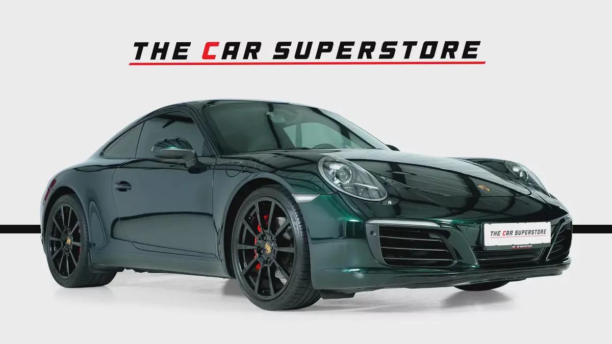 Porsche Carrera Coupe-20 Inch Sport Design Rims-Seat Ventilation-Alcantra Roof-1-1
