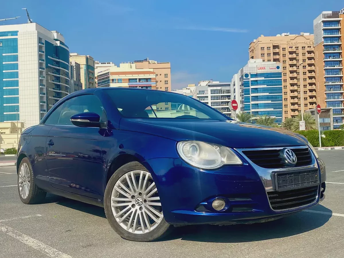 2009 VOLKSWAGEN EOS 2.0 TURBO CONVERTIBLE  || GCC|  || ACCIDENT FREE || PANORAMIC ROOF-1-1