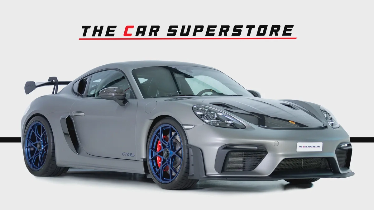 Porsche Cayman GT4 RS-Brand New-GCC-Weissach Package-Porsche warranty Until 04/2028-1-1