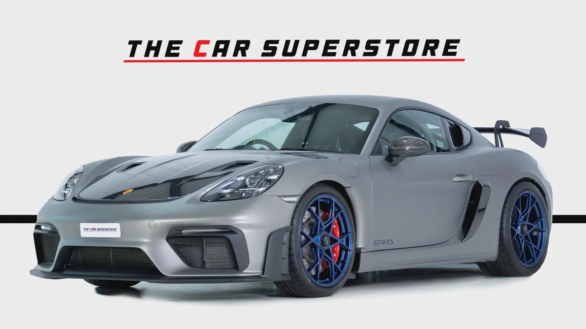 Porsche Cayman GT4 RS-Brand New-GCC-Weissach Package-Porsche warranty Until 04/2028-3-3