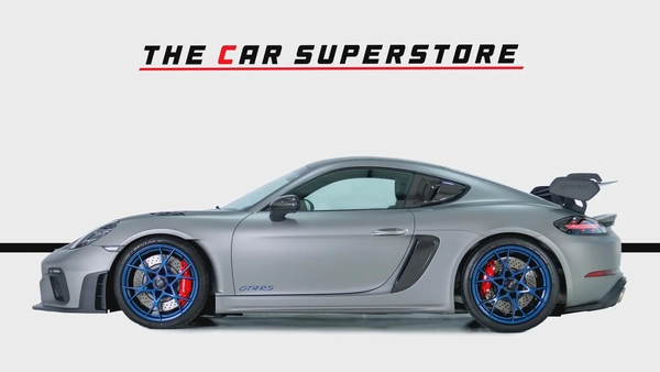 Porsche Cayman GT4 RS-Brand New-GCC-Weissach Package-Porsche warranty Until 04/2028