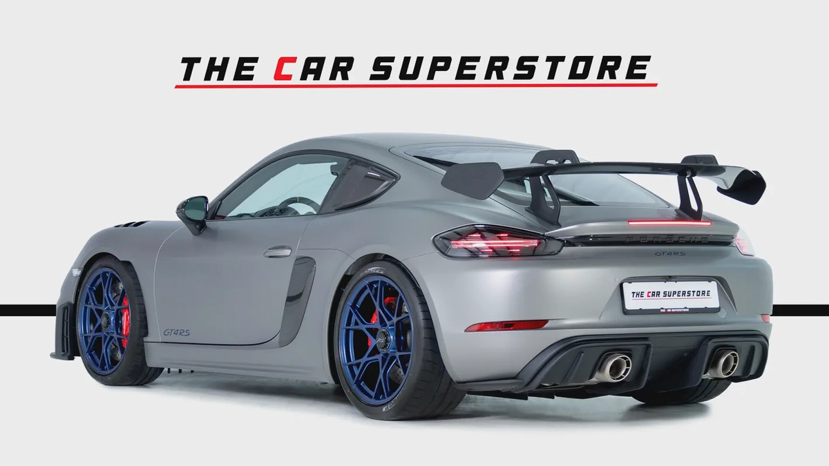 Porsche Cayman GT4 RS-Brand New-GCC-Weissach Package-Porsche warranty Until 04/2028-5-5