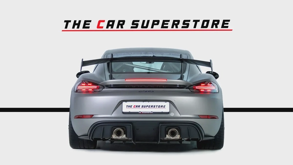 Porsche Cayman GT4 RS-Brand New-GCC-Weissach Package-Porsche warranty Until 04/2028