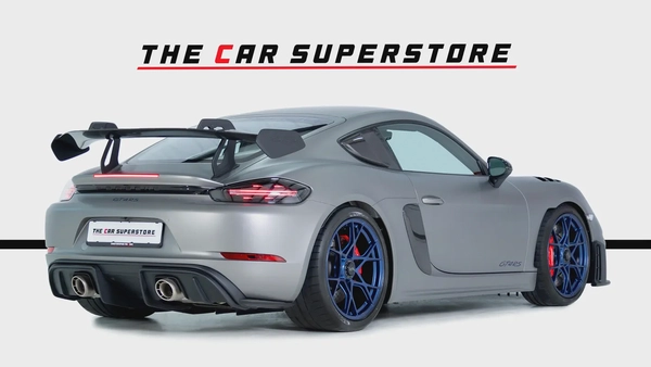 Porsche Cayman GT4 RS-Brand New-GCC-Weissach Package-Porsche warranty Until 04/2028