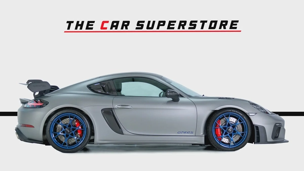 Porsche Cayman GT4 RS-Brand New-GCC-Weissach Package-Porsche warranty Until 04/2028