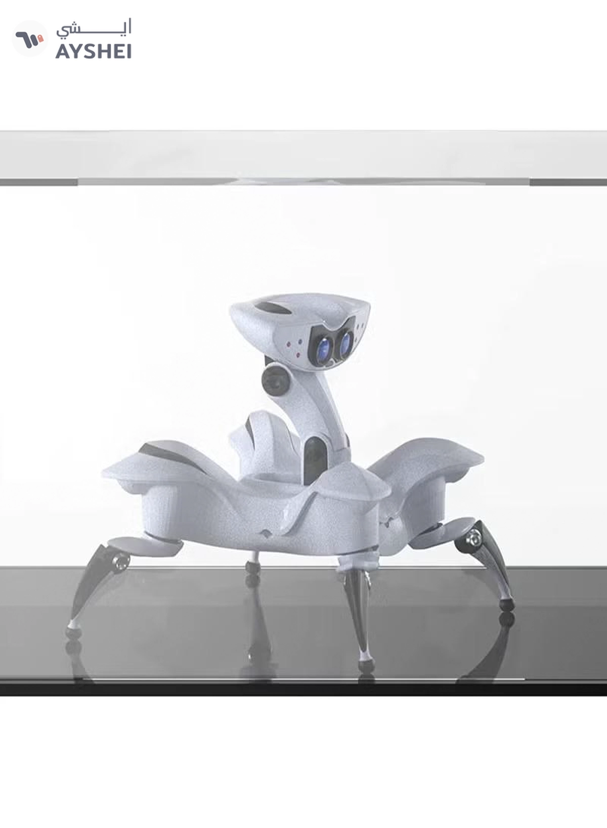 Eworld Acrylic Display Case for Collectibles Self Assembly Box with Black Base -6-6