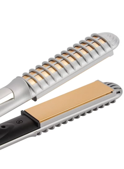  Olsenmark Hair Straightener- OMH4106, Smooth and Easy-To-Use Design, Aluminum Plate, Temperature 220-degree Celsius, 26 W PTC Heating Element, Perfect for Salon and At Home Styling-2
