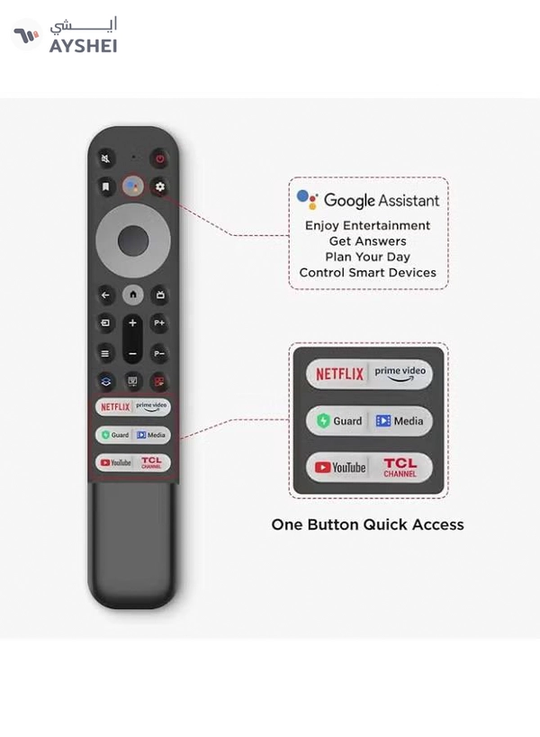 85 Inch 4K UHD HDR10+ Google TV 85P745 Brushed Titanium