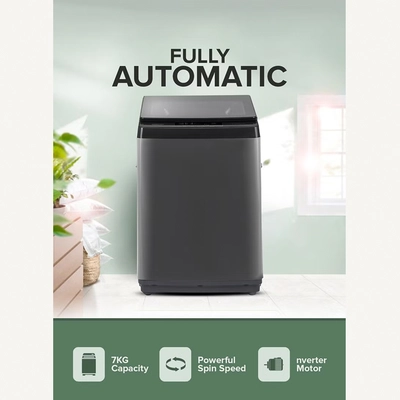 GEEPAS 7 KG Fully Automatic Washing Machine| Top Load Equipped with Child Lock, Air Dry Function, Digital Display-3