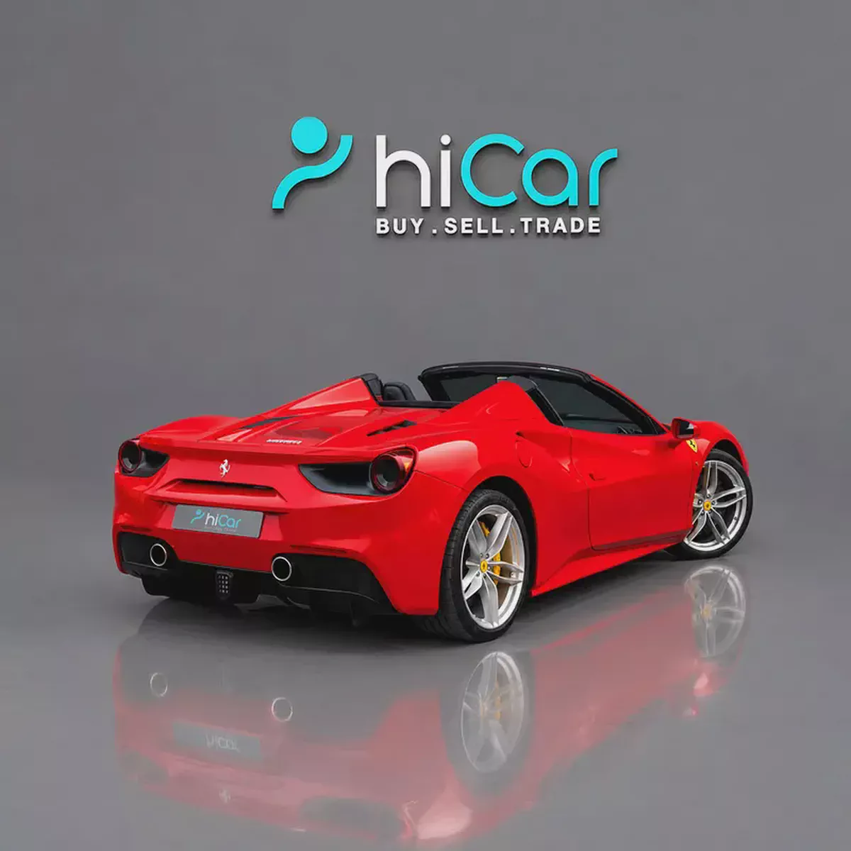 AED 26,497 P.M • 0% Downpayment • Ferrari 488 Spider • 1 Year Warranty-4-4