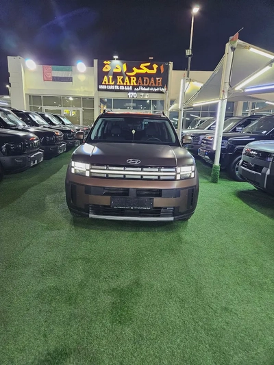 Hyundai Santa Fe | 2024 | GCC | 85,000 km | Matte Brown | Under Warranty | Full Agency Maintained-1