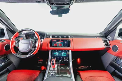 Range Rover Sport SVR Ultimate Edition-Bespoke Color-Black/Red Interior-Black Pack-Exclusive SUV-9