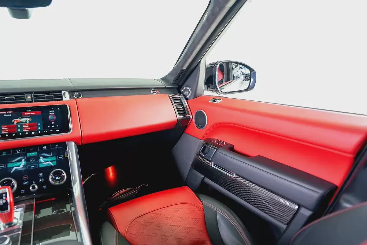 Range Rover Sport SVR Ultimate Edition-Bespoke Color-Black/Red Interior-Black Pack-Exclusive SUV-11-11