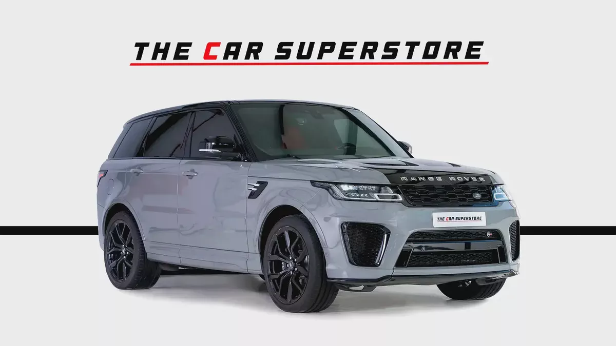 Range Rover Sport SVR Ultimate Edition-Bespoke Color-Black/Red Interior-Black Pack-Exclusive SUV-1-1