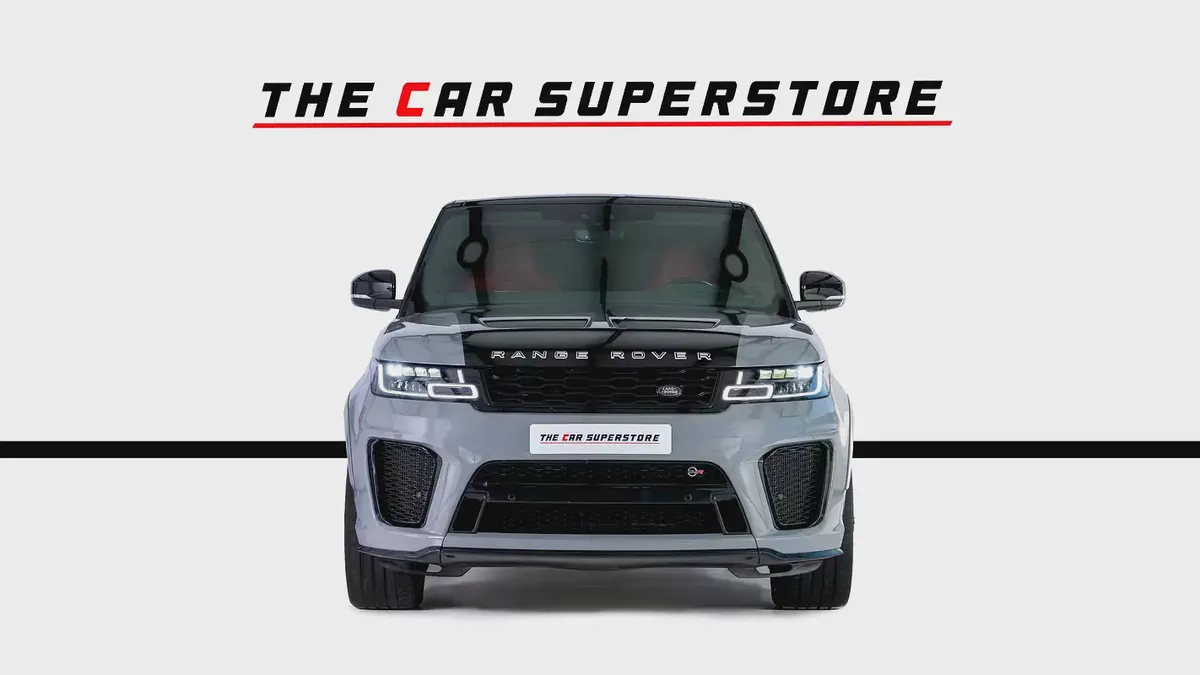 Range Rover Sport SVR Ultimate Edition-Bespoke Color-Black/Red Interior-Black Pack-Exclusive SUV-2-2