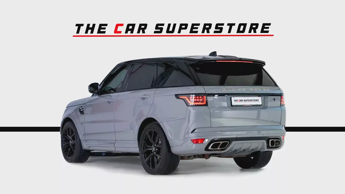 Range Rover Sport SVR Ultimate Edition-Bespoke Color-Black/Red Interior-Black Pack-Exclusive SUV-5-5