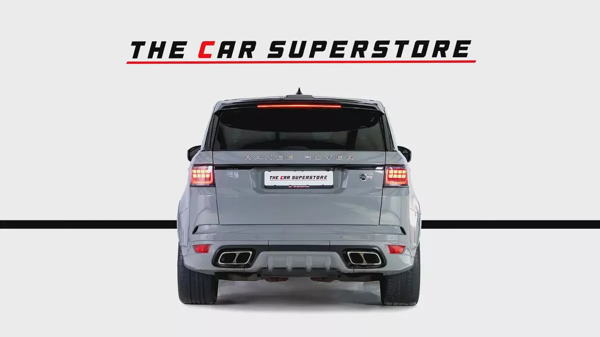 Range Rover Sport SVR Ultimate Edition-Bespoke Color-Black/Red Interior-Black Pack-Exclusive SUV-6-6