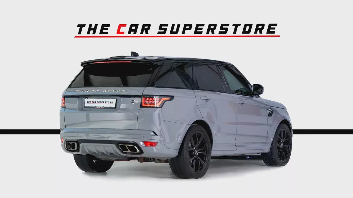Range Rover Sport SVR Ultimate Edition-Bespoke Color-Black/Red Interior-Black Pack-Exclusive SUV-7-7