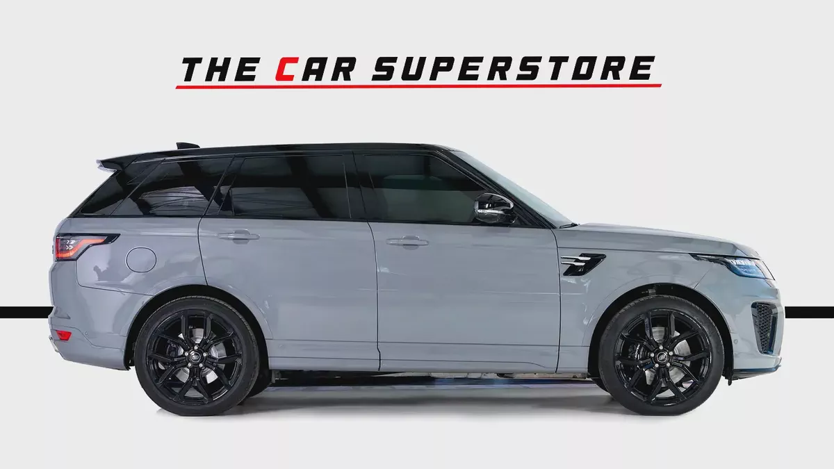 Range Rover Sport SVR Ultimate Edition-Bespoke Color-Black/Red Interior-Black Pack-Exclusive SUV-8-8