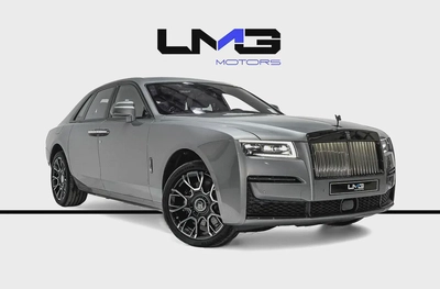 2024 ROLLS ROYCE GHOST BLACK BADGE | DELIVERY MILEAGE | STARLIGHT | REAR TVS | CARBON RIMS-0