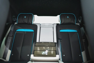 2024 ROLLS ROYCE GHOST BLACK BADGE | DELIVERY MILEAGE | STARLIGHT | REAR TVS | CARBON RIMS-10