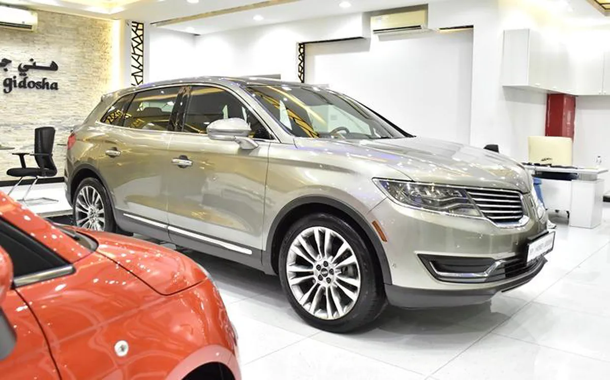 Lincoln MKX 2.7 ECOBoost AWD ( 2016 Model ) in Beige Color GCC Specs-9-9