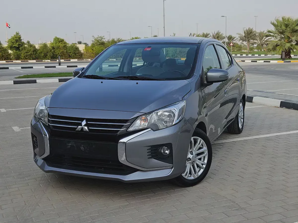 Mitsubishi Attrage 2022 | GCC Specs | Low Mileage Premium Car With Low KM Single Owner-1-1