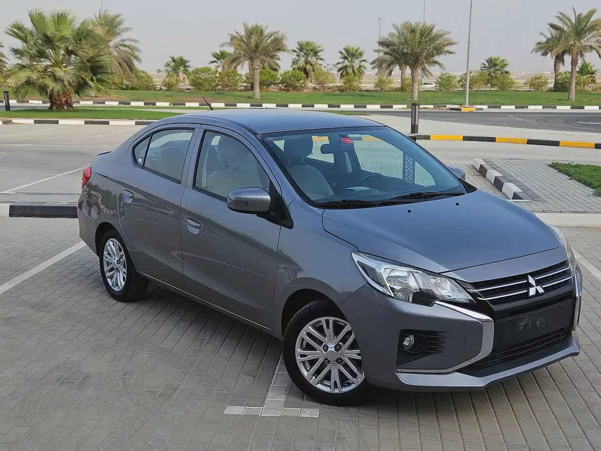 Mitsubishi Attrage 2022 | GCC Specs | Low Mileage Premium Car With Low KM Single Owner-4-4