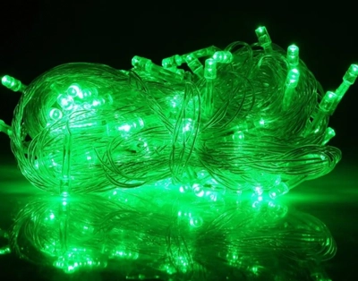LED DECORATIVE STRING LIGHTS-50M-GREEN-0