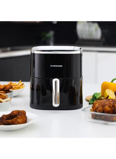 Olsenmark 3.5L Digital Air Fryer – Oil-Free Healthy Cooking with Non-Stick Pot & Tray-4