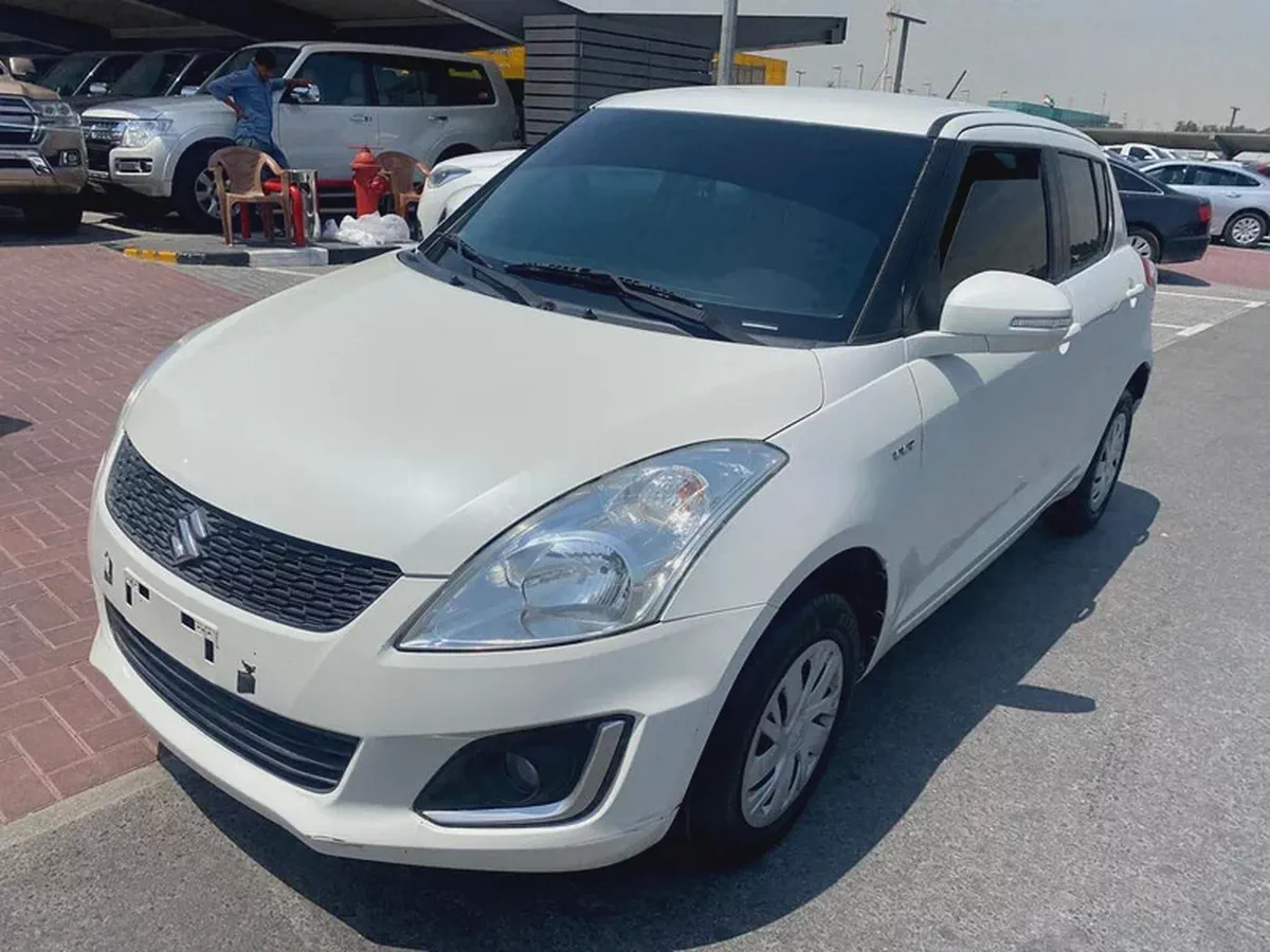 suzuki swift 2016 white color GCC calen car-2-2