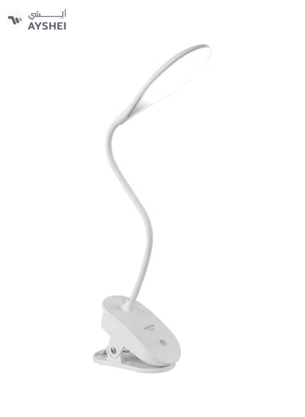 KRYPTON KNE5129 Reading Lamp With Clip White