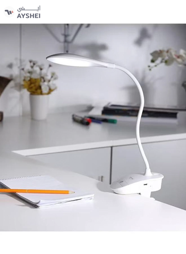 KRYPTON KNE5129 Reading Lamp With Clip White