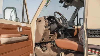 2026 Toyota Land Cruiser LC79 4.0L AT Petrol Full Option (Beige-Brown)-9